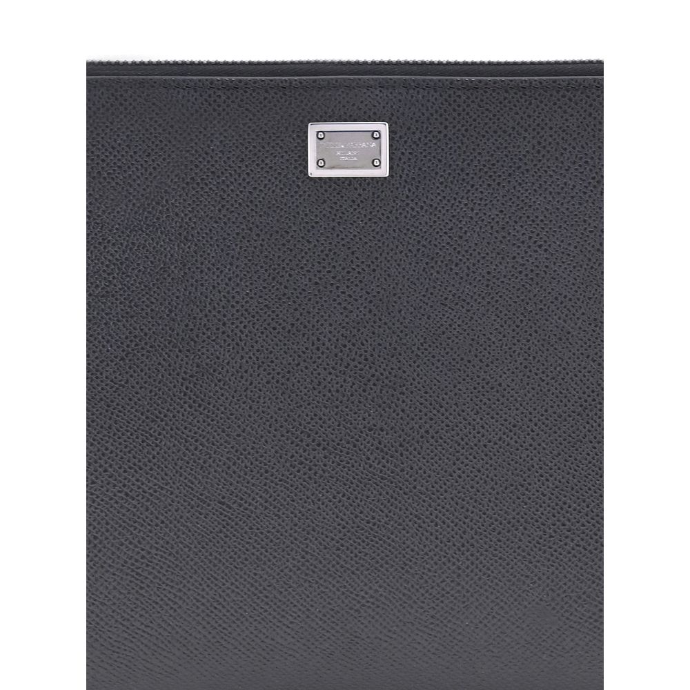 Dolce & Gabbana Leather Pouch -   -  Dolce & Gabbana.