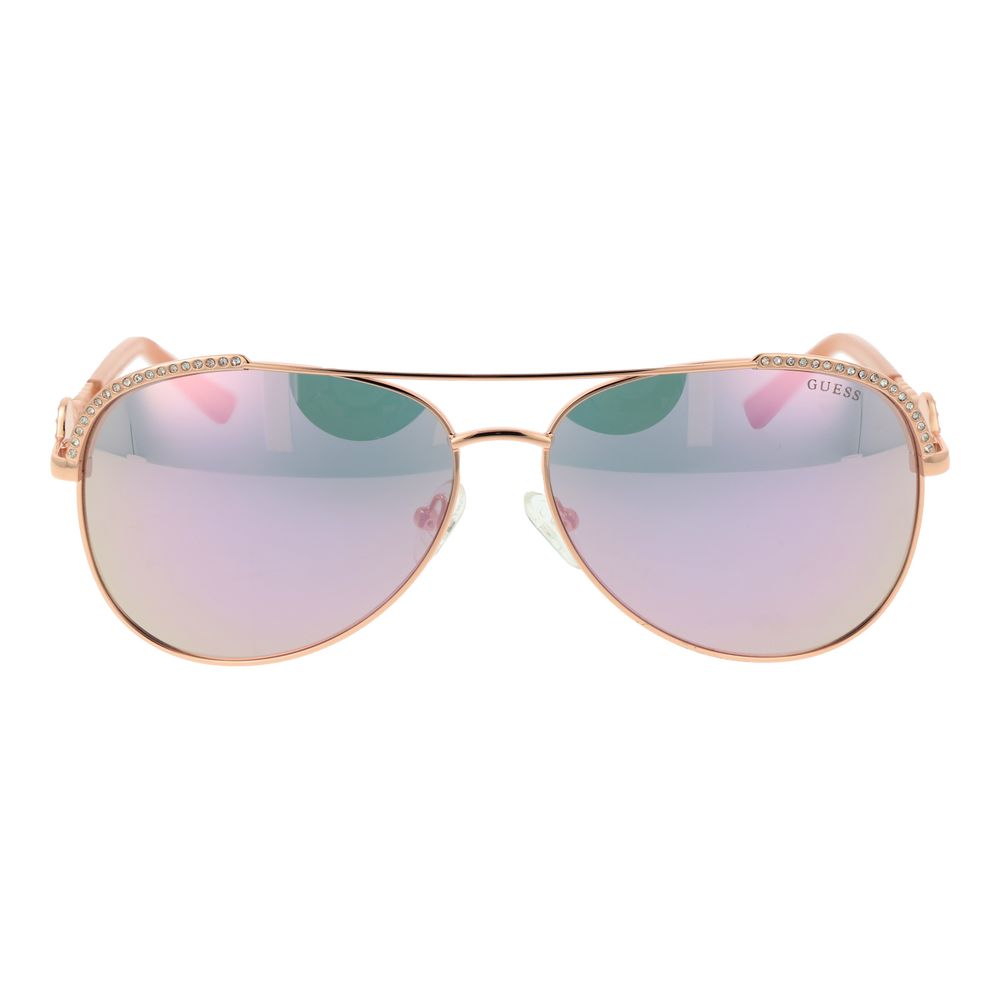 Guess Rose Gold Women Sunglasses -   -  Guess.