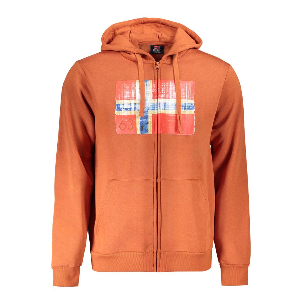 Norway 1963 Brown Cotton Sweater -   -  Norway 1963.