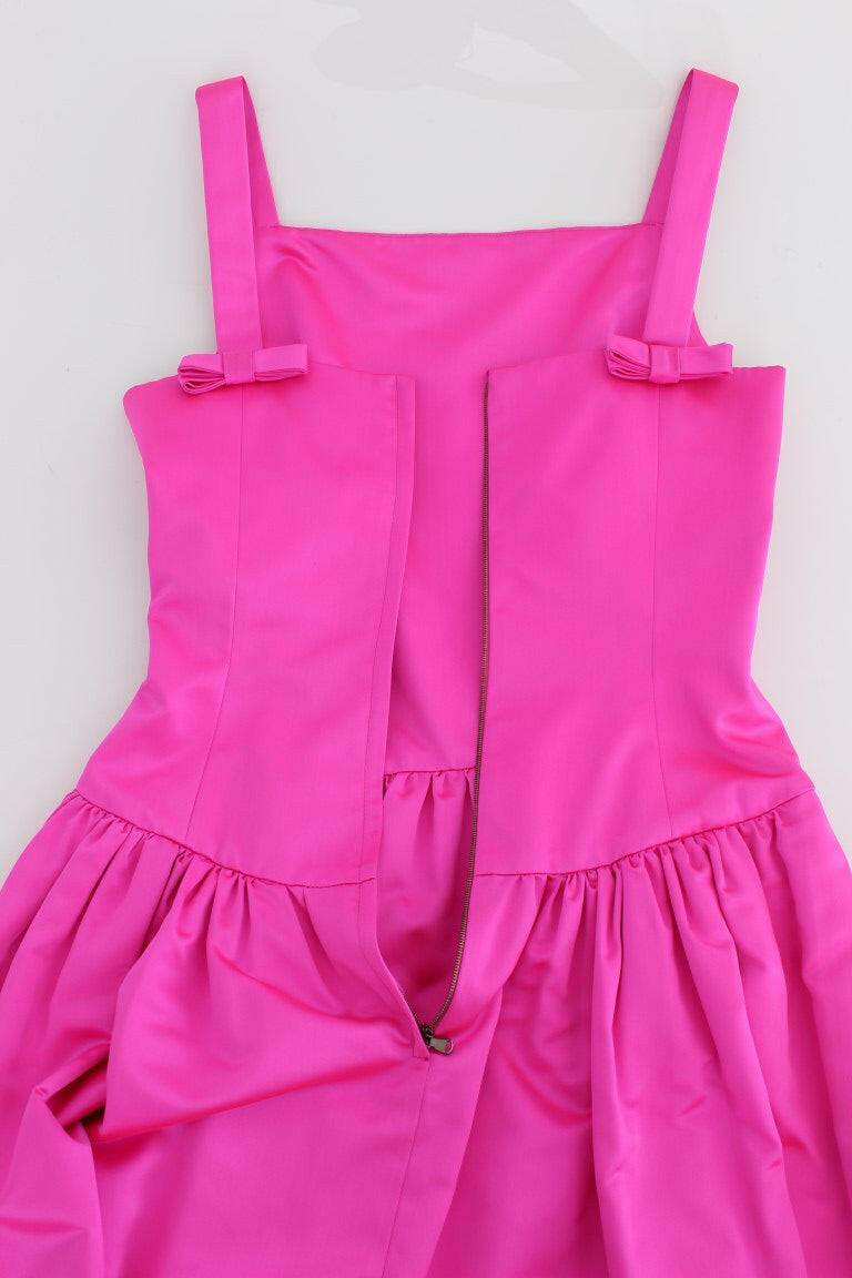 Dolce & Gabbana Pink Silk Long Sheath Ball Gown Dress -   -  Dolce & Gabbana.