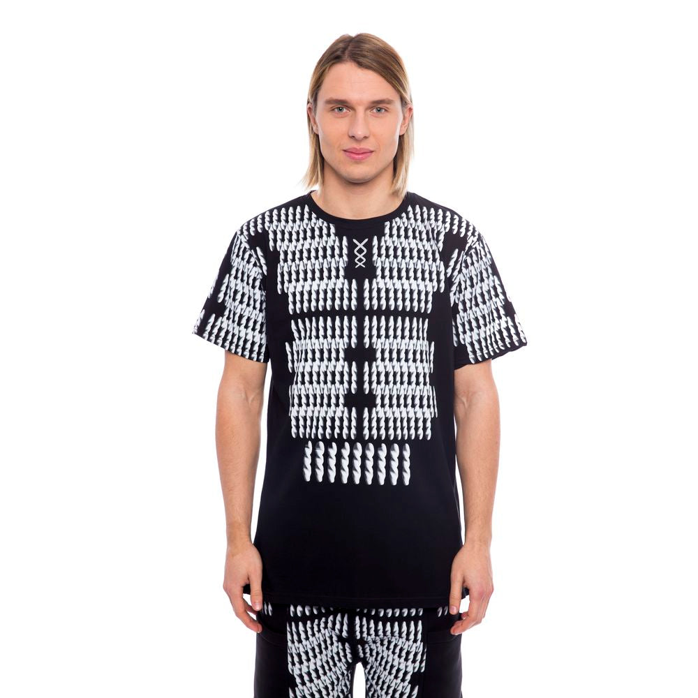 Nicolo Tonetto Black Cotton Men T-Shirt -   -  Nicolo Tonetto.