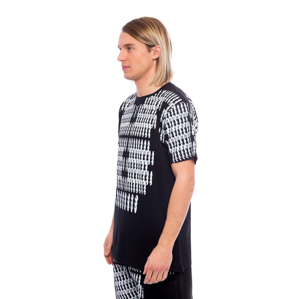 Nicolo Tonetto Black Cotton Men T-Shirt -   -  Nicolo Tonetto.