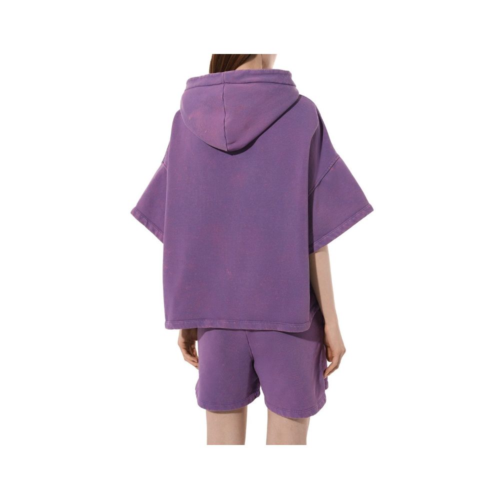 Hinnominate Purple Cotton Sweater -   -  Hinnominate.