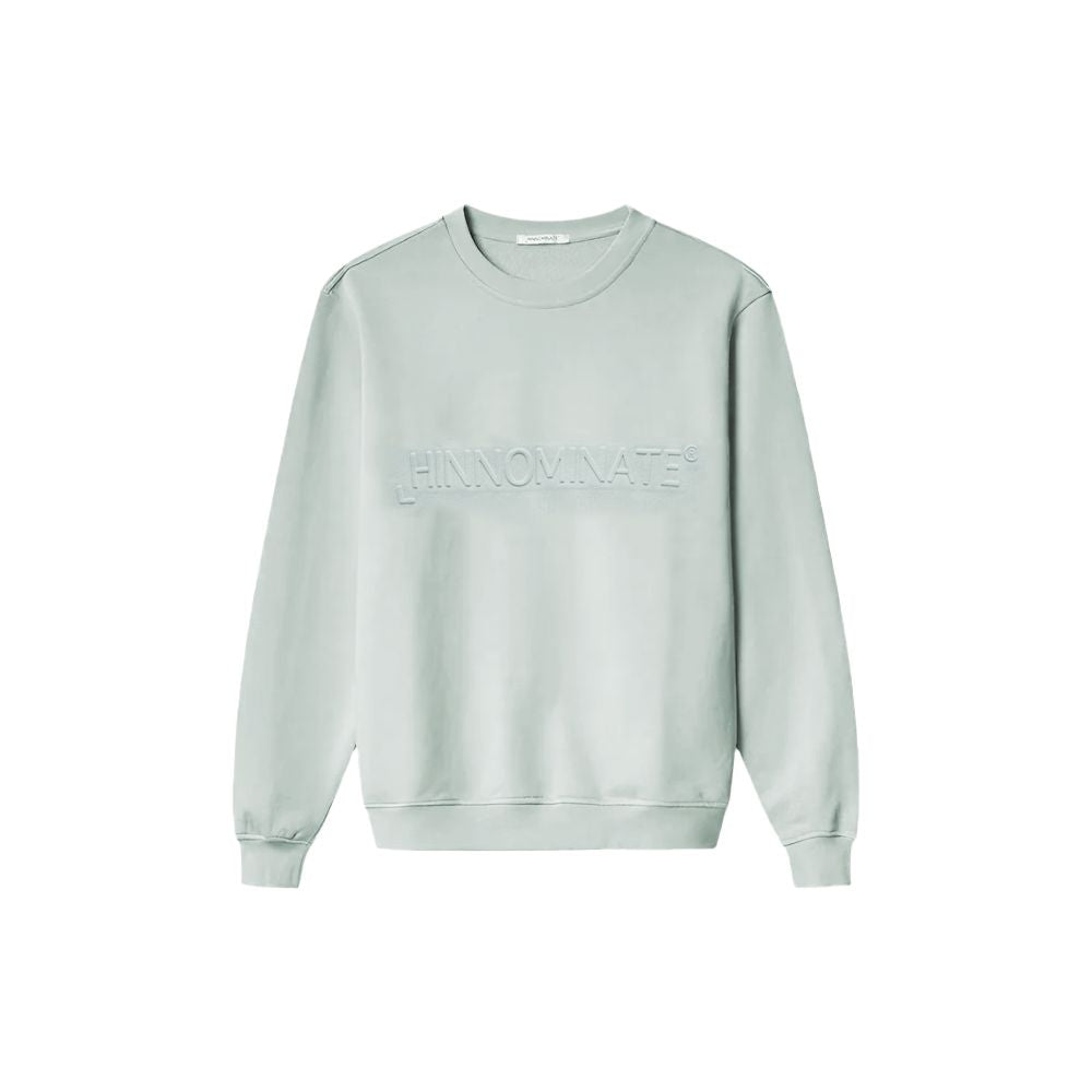 Hinnominate Gray Cotton Sweater -   -  Hinnominate.