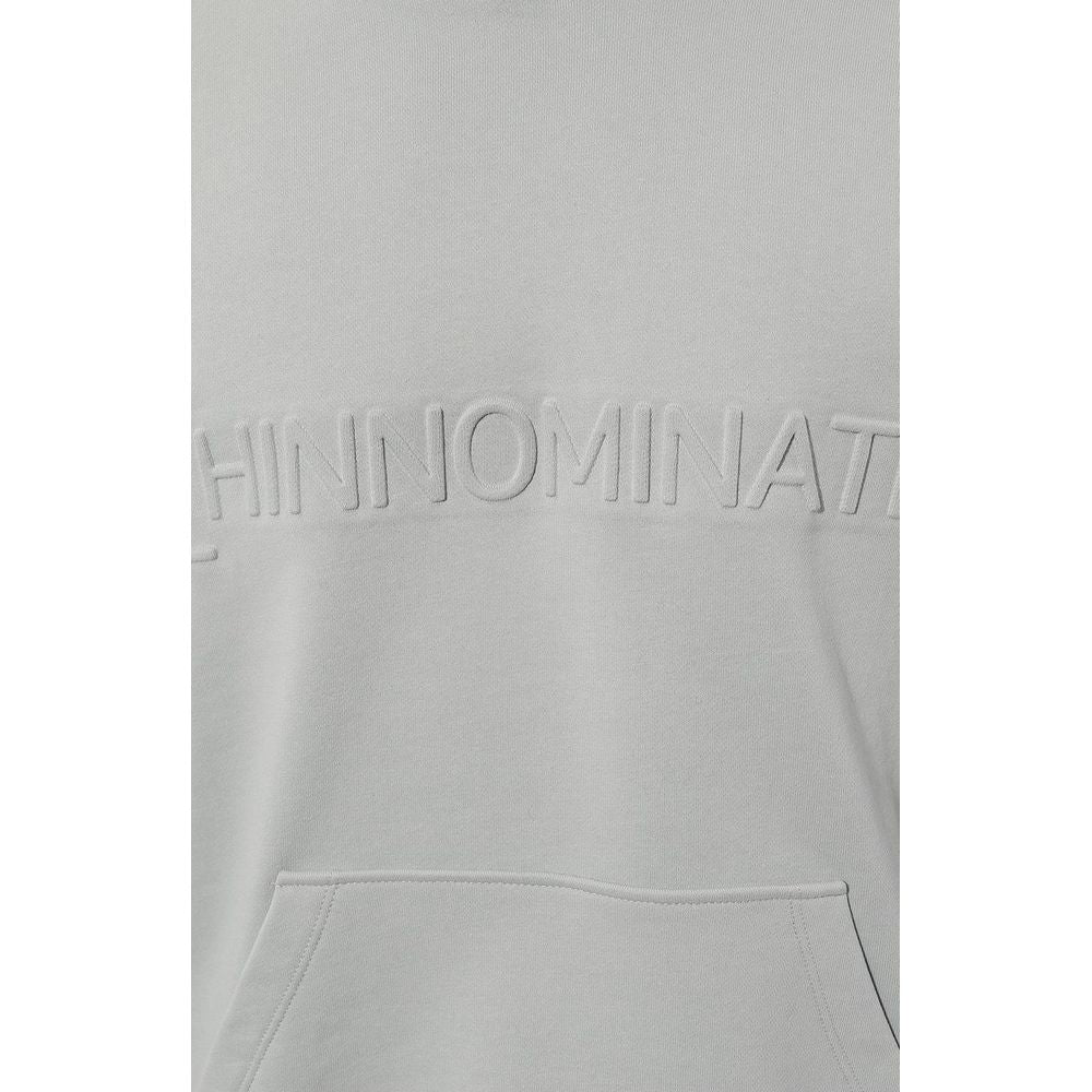 Hinnominate Gray Cotton Sweater -   -  Hinnominate.