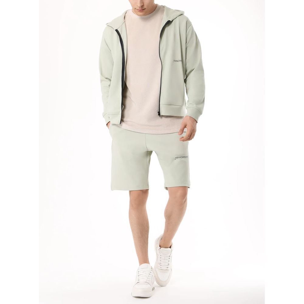 Hinnominate Green Cotton Sweater -   -  Hinnominate.