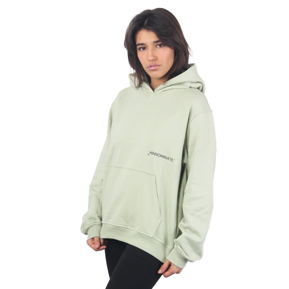 Hinnominate Green Cotton Sweater -   -  Hinnominate.