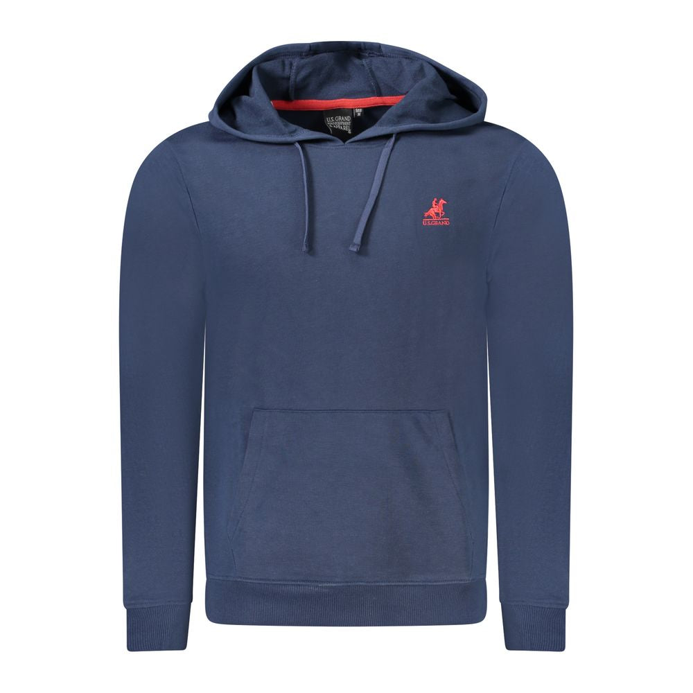 U.S. Grand Polo Blue Cotton Men Sweater -   -  U.S. Grand Polo.