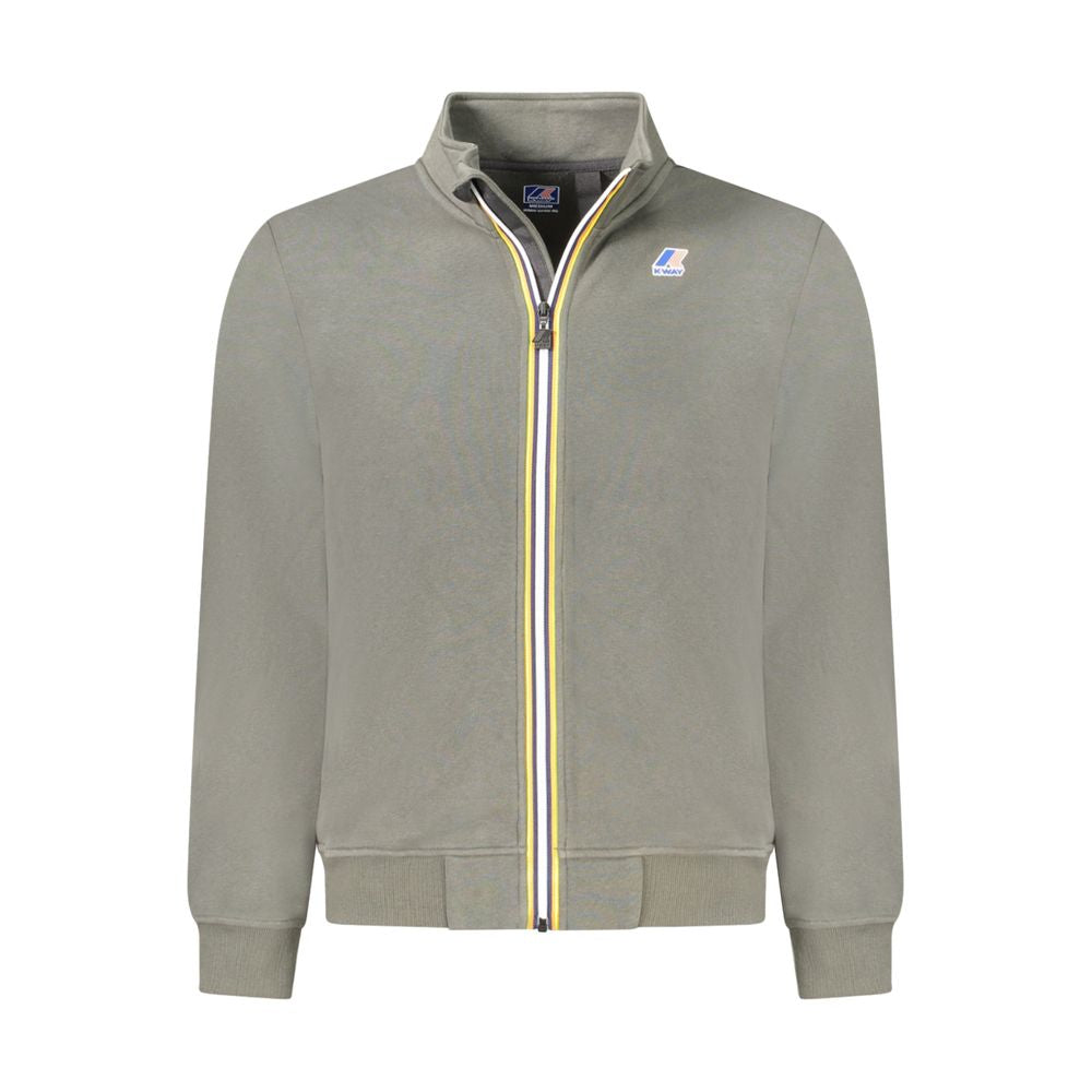 K-WAY Green Cotton Men Sweater -   -  K-WAY.