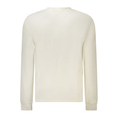 Calvin Klein White Cotton Men Sweater -   -  Calvin Klein.