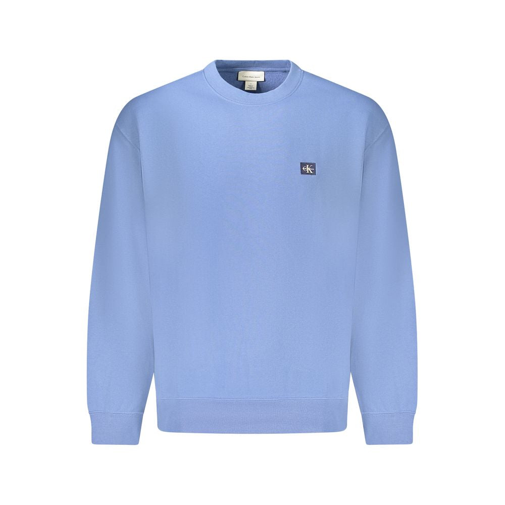 Calvin Klein Blue Cotton Men Sweater -   -  Calvin Klein.