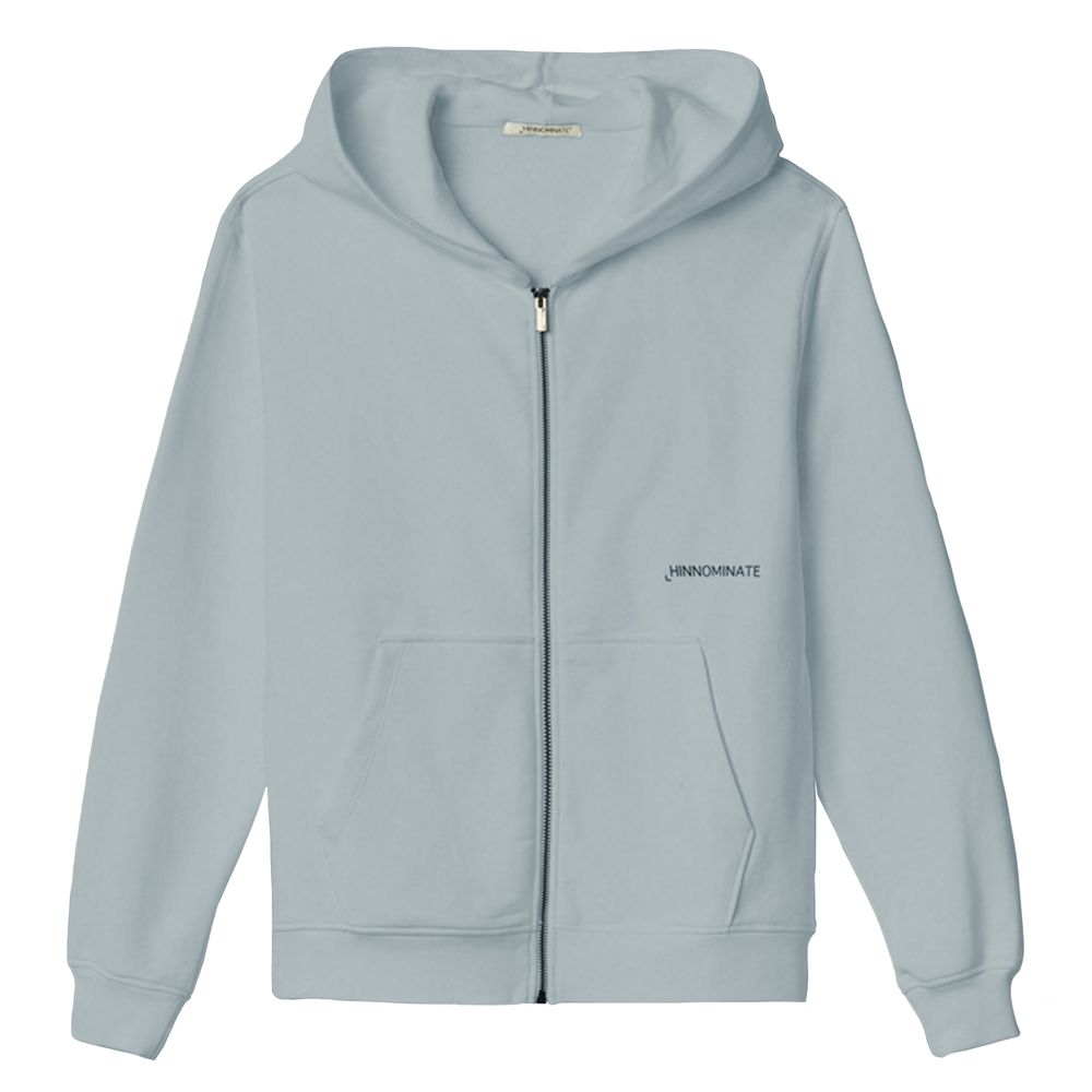 Hinnominate Gray Cotton Sweater -   -  Hinnominate.