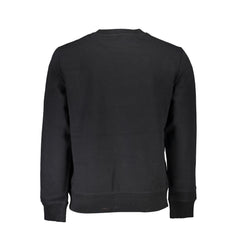 Napapijri Black Cotton Sweater -   -  Napapijri.