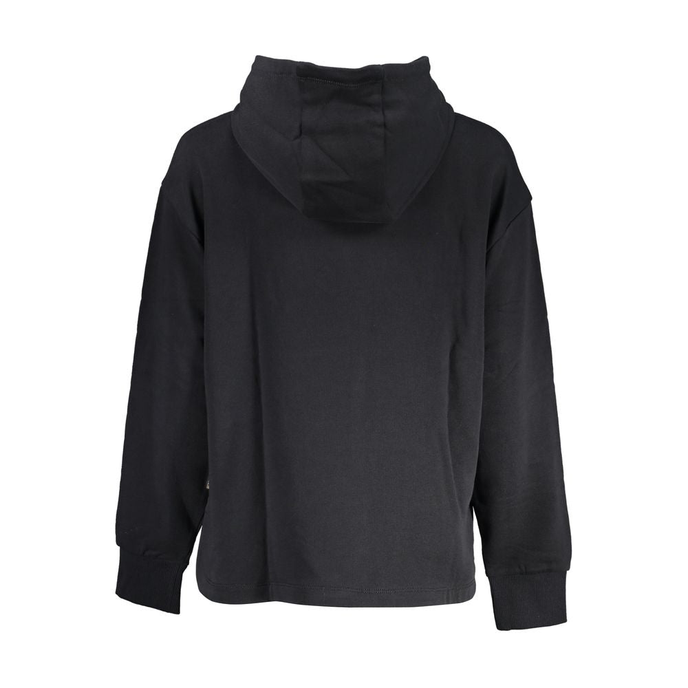 Napapijri Black Cotton Sweater -   -  Napapijri.
