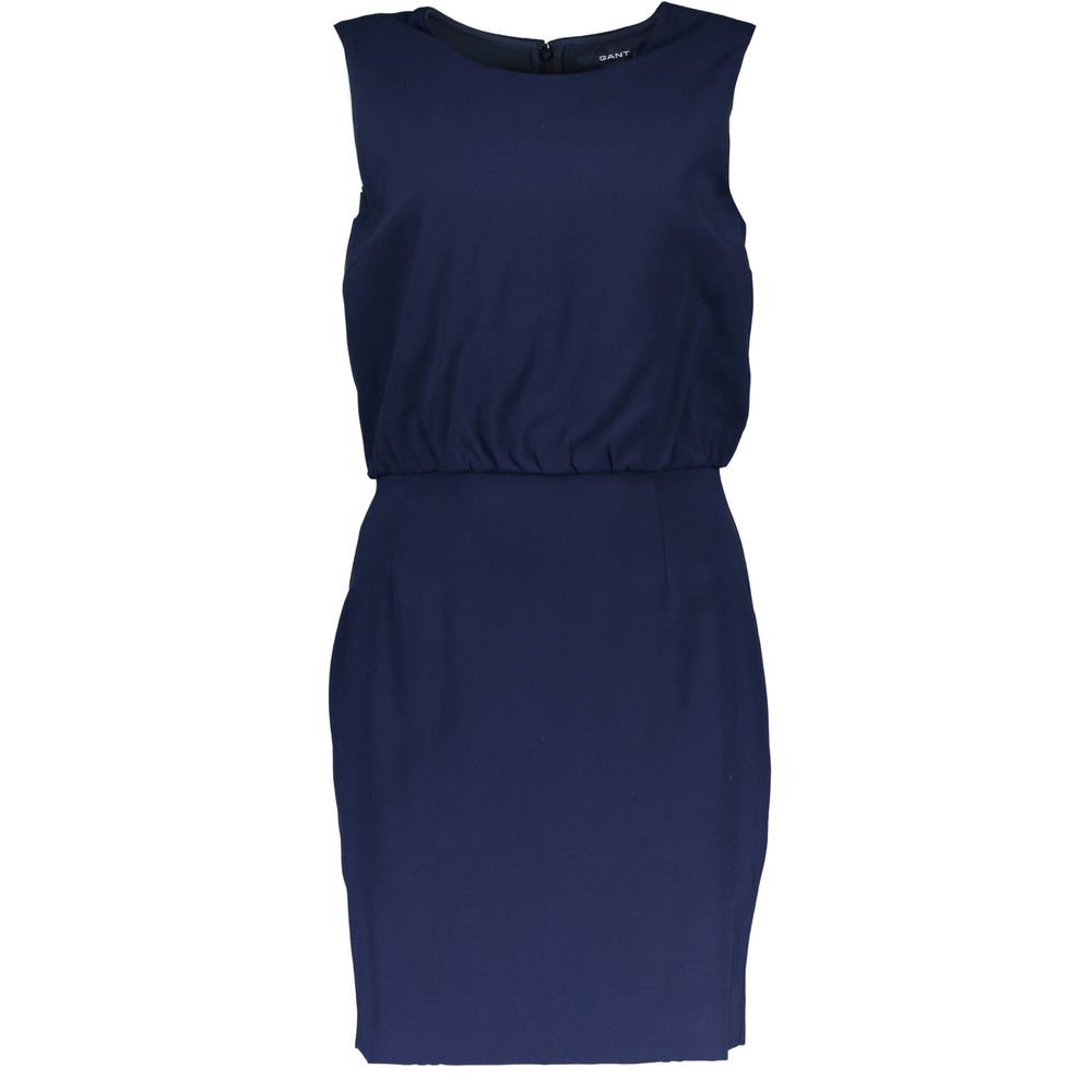 Gant Blue Viscose Dress -   -  Gant.