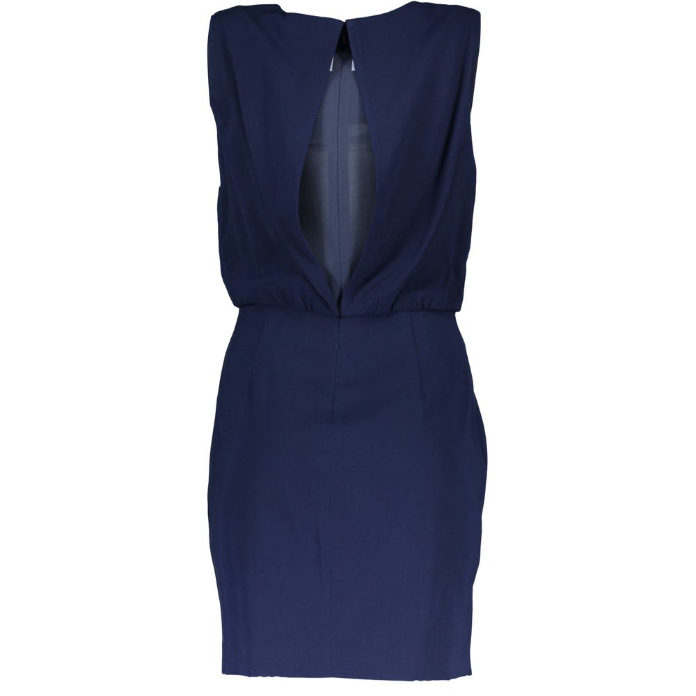 Gant Blue Viscose Dress -   -  Gant.