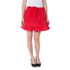 Denny Rose Red Polyester Skirt -   -  Denny Rose.