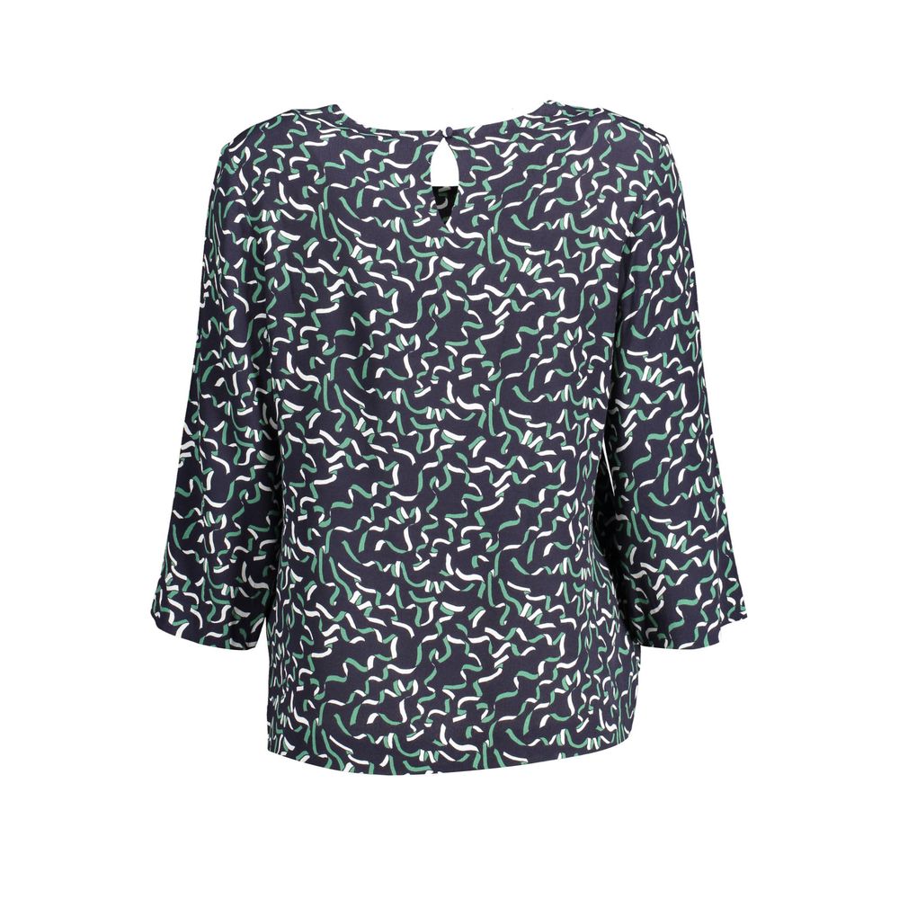 Gant Blue Viscose Sweater -   -  Gant.