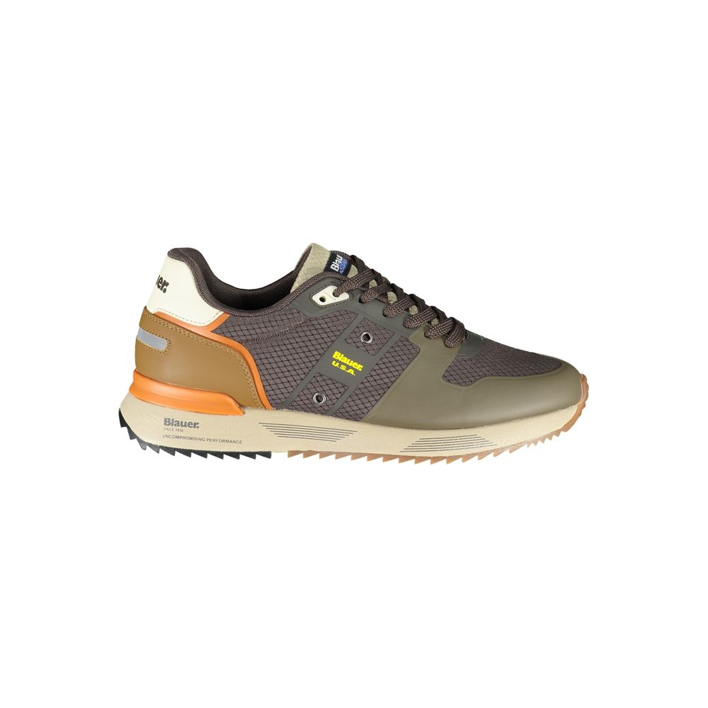 Blauer Brown Polyester Sneaker -   -  Blauer.