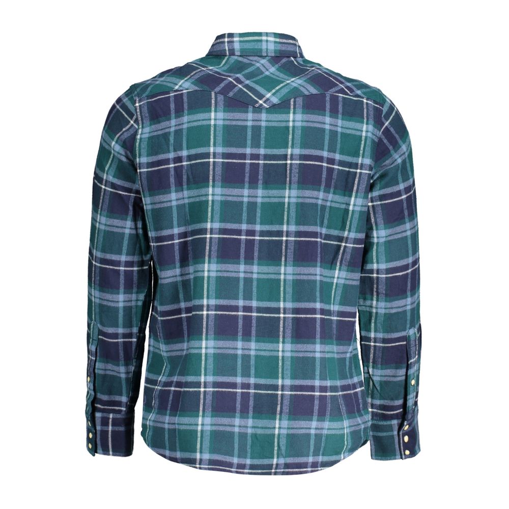 Wrangler Green Cotton Shirt -   -  Wrangler.