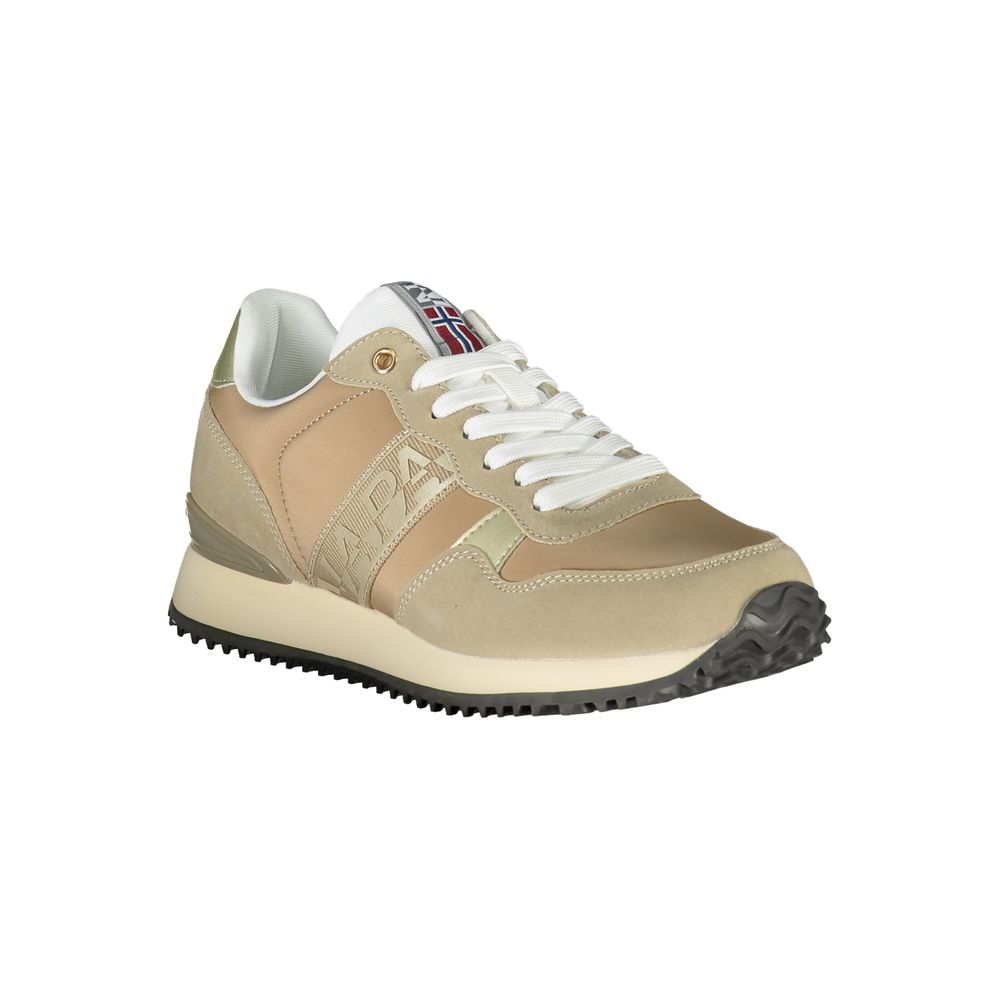 Napapijri Beige Polyester Sneaker -   -  Napapijri.