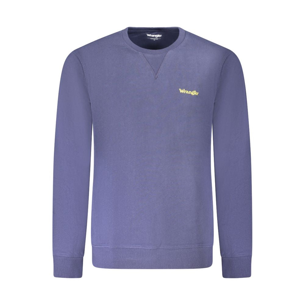 Wrangler Blue Cotton Sweater -   -  Wrangler.