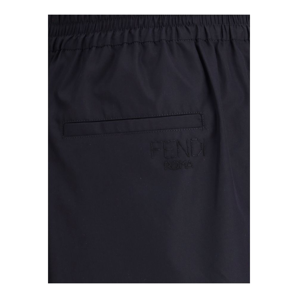 Fendi Logoed Shorts -   -  Fendi.
