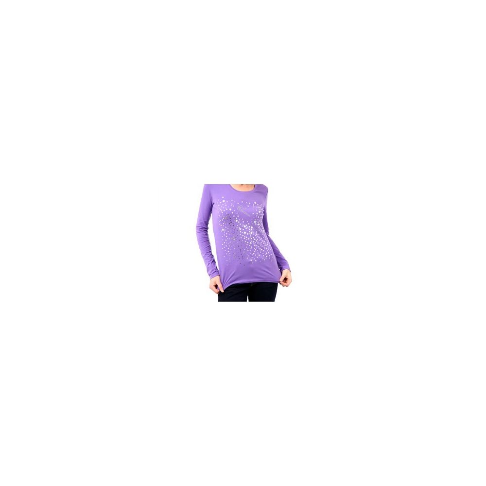 Montana Blu Purple Cotton Women Top -   -  Montana Blu.