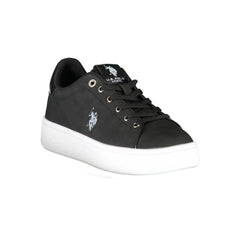 U.S. POLO ASSN. Black Polyester Women Sneaker -   -  U.S. POLO ASSN..