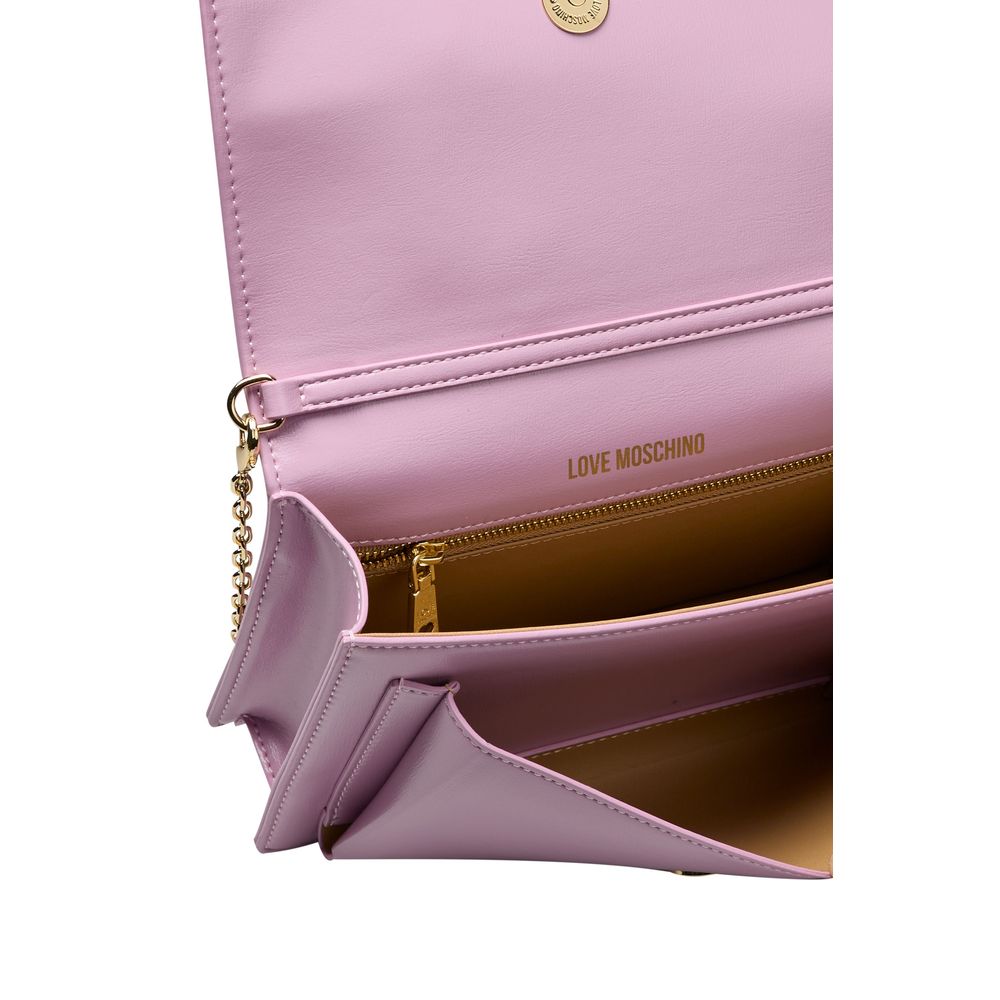 Love Moschino Purple Polyethylene Women Crossbody Bag -  Luxury Cross Body Bag for Women -  Love Moschino.
