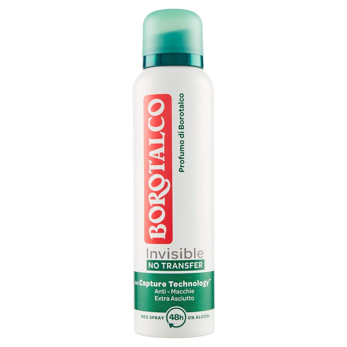 Spray Deodorant Borotalco Invisible 150 ml -  Beauty, Bathing and personal hygiene -  Borotalco.