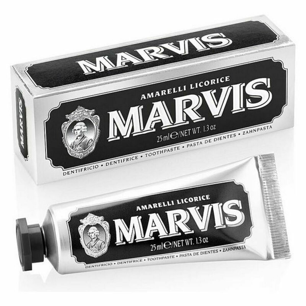 Toothpaste Marvis Amarelli Licorice Mint  25 ml -  Health and personal care, Oral care -  Marvis.