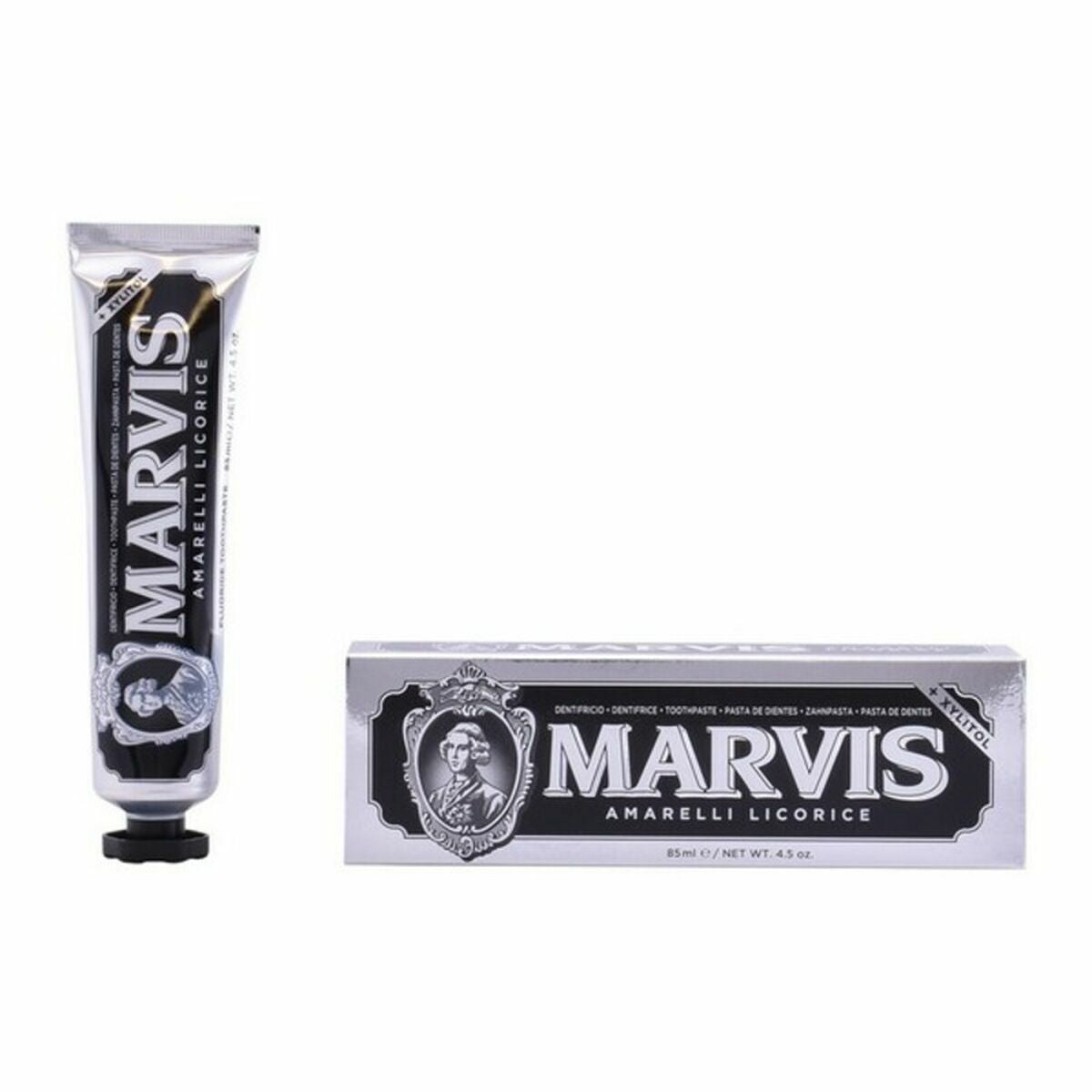 Fresh Breath Toothpaste Licorice Mint Marvis Amarelli Licorice 85 ml -  Health and personal care, Oral care -  Marvis.