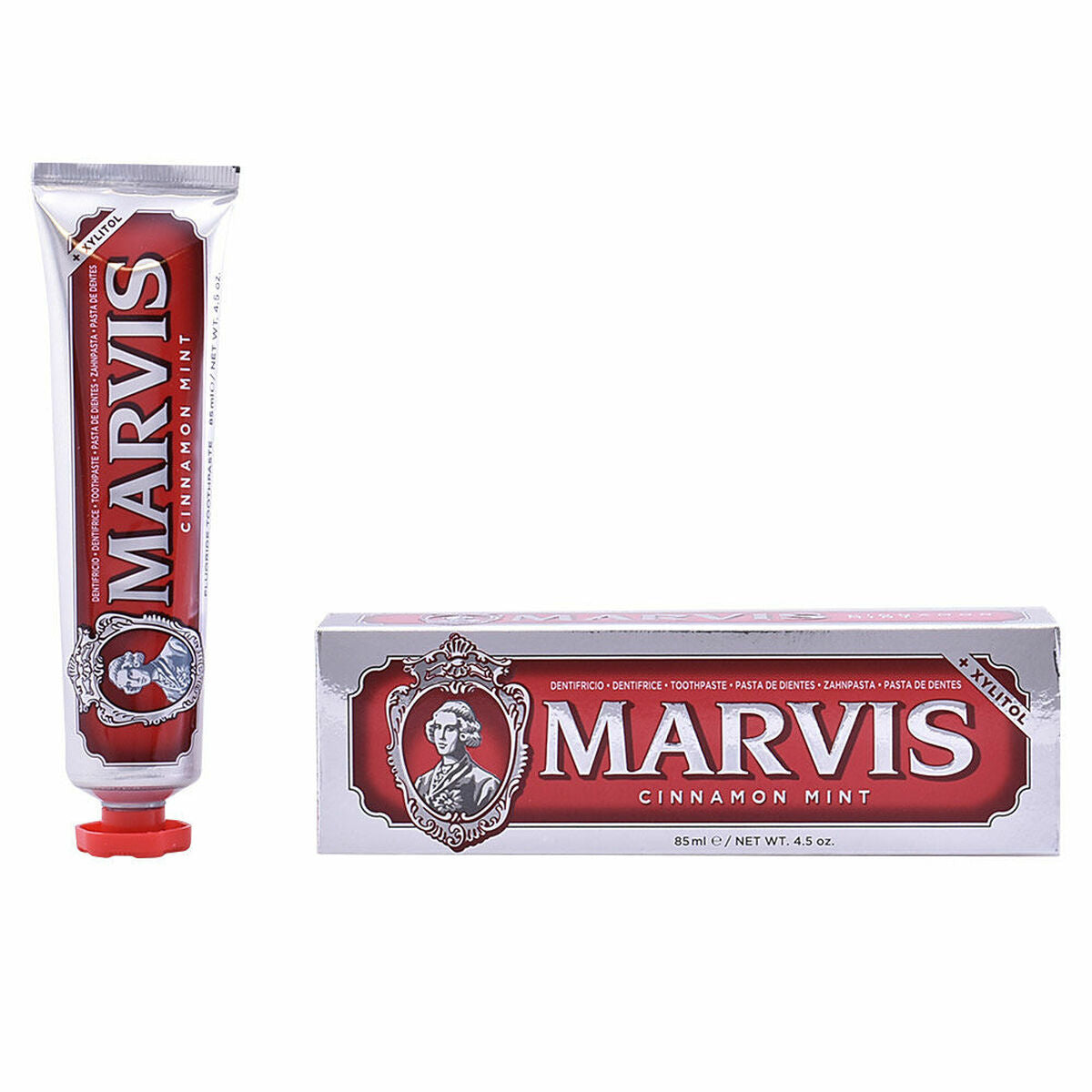 Fluoride toothpaste Cinnamon Mint Marvis Cinnamon Mint 85 ml -  Health and personal care, Oral care -  Marvis.