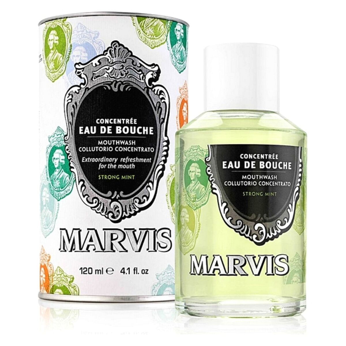 Mouthwash Classic Strong Mint Marvis (120 ml) -  Health and personal care, Oral care -  Marvis.