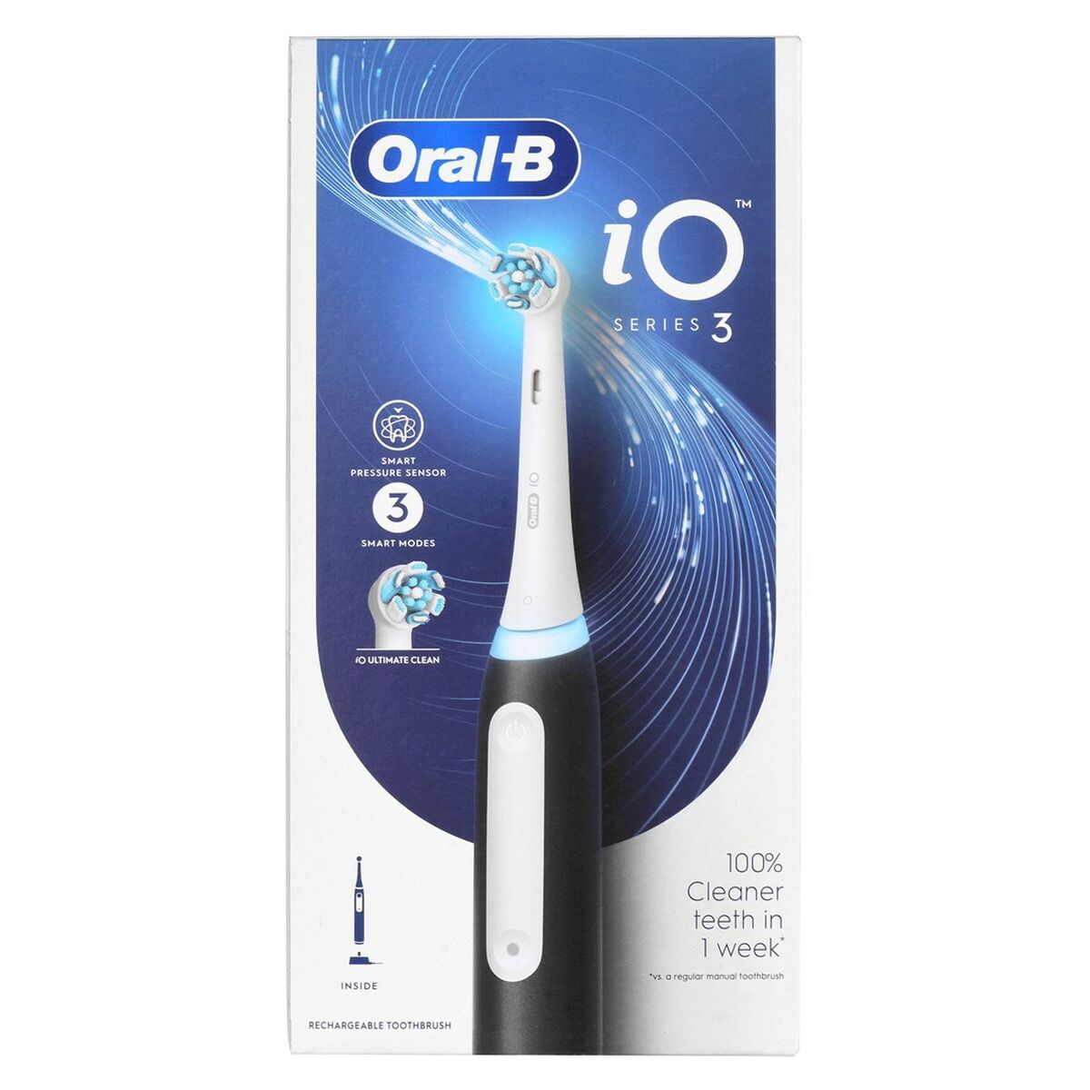 Electric Toothbrush Oral-B iO3 Matt Black -  Health and personal care, Oral care -  Oral-B.