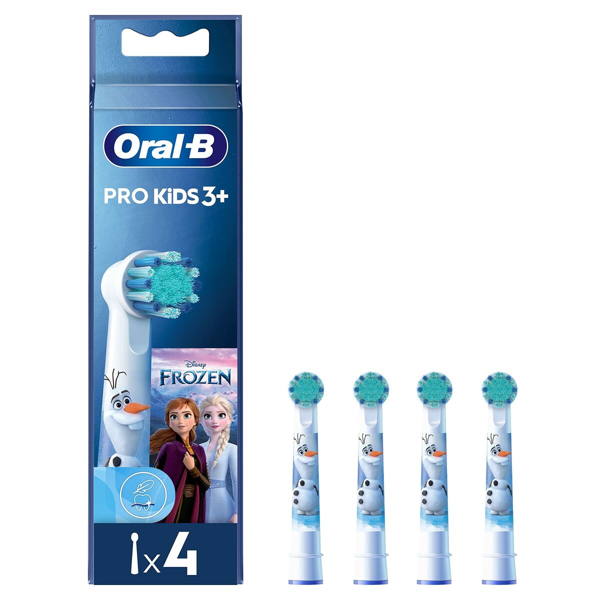 Replacement Head Oral-B EB10 4 FFS FROZEN II Blue/White 4 Units -  Health and personal care, Oral care -  Oral-B.