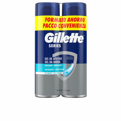 Shaving Gel Gillette SERIES 200 ml 2 Units -  Beauty, Shaving and hair removal -  Gillette.