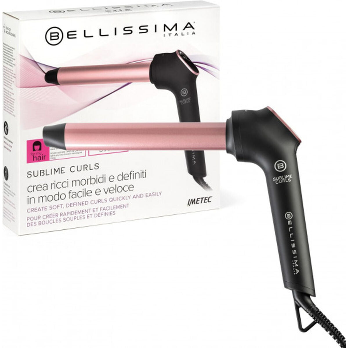 Curling Tongs Bellissima CURLS25MM -  Beauty, Hair care -  Bellissima.