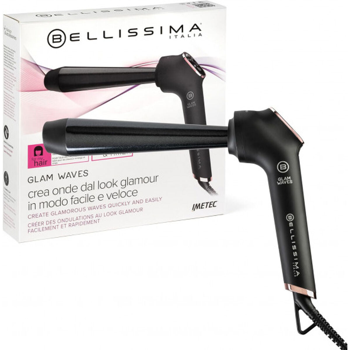 Curling Tongs Bellissima Glam Wavesconica -  Beauty, Hair care -  Bellissima.