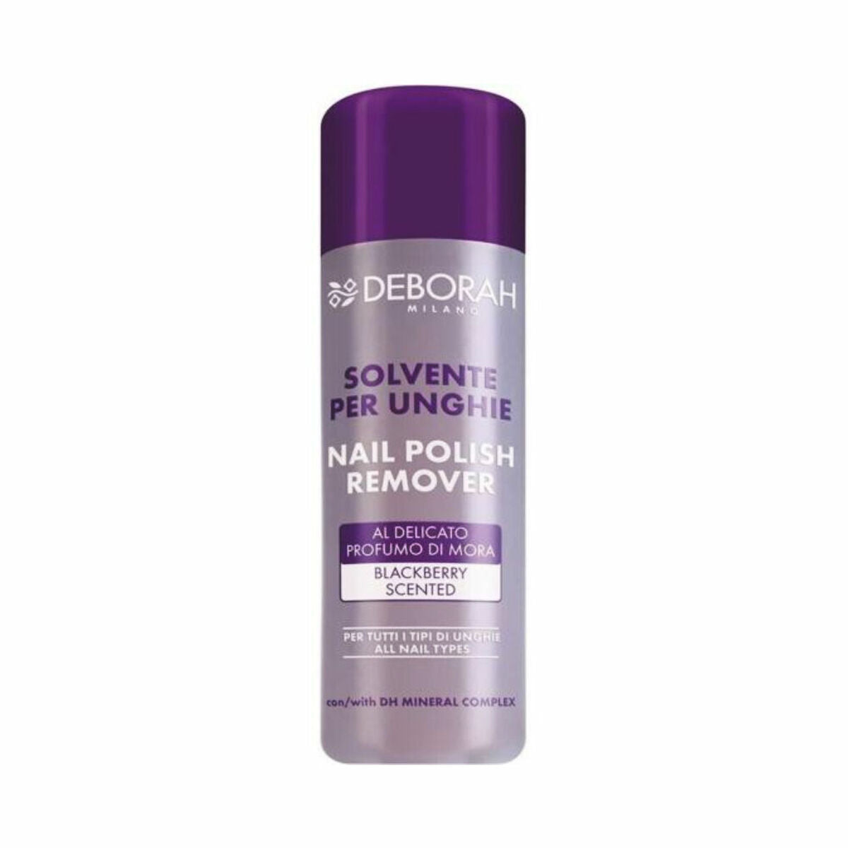 Nail polish remover Deborah 2524017 120 ml Blackberry -  Beauty, Manicure and pedicure -  Deborah.