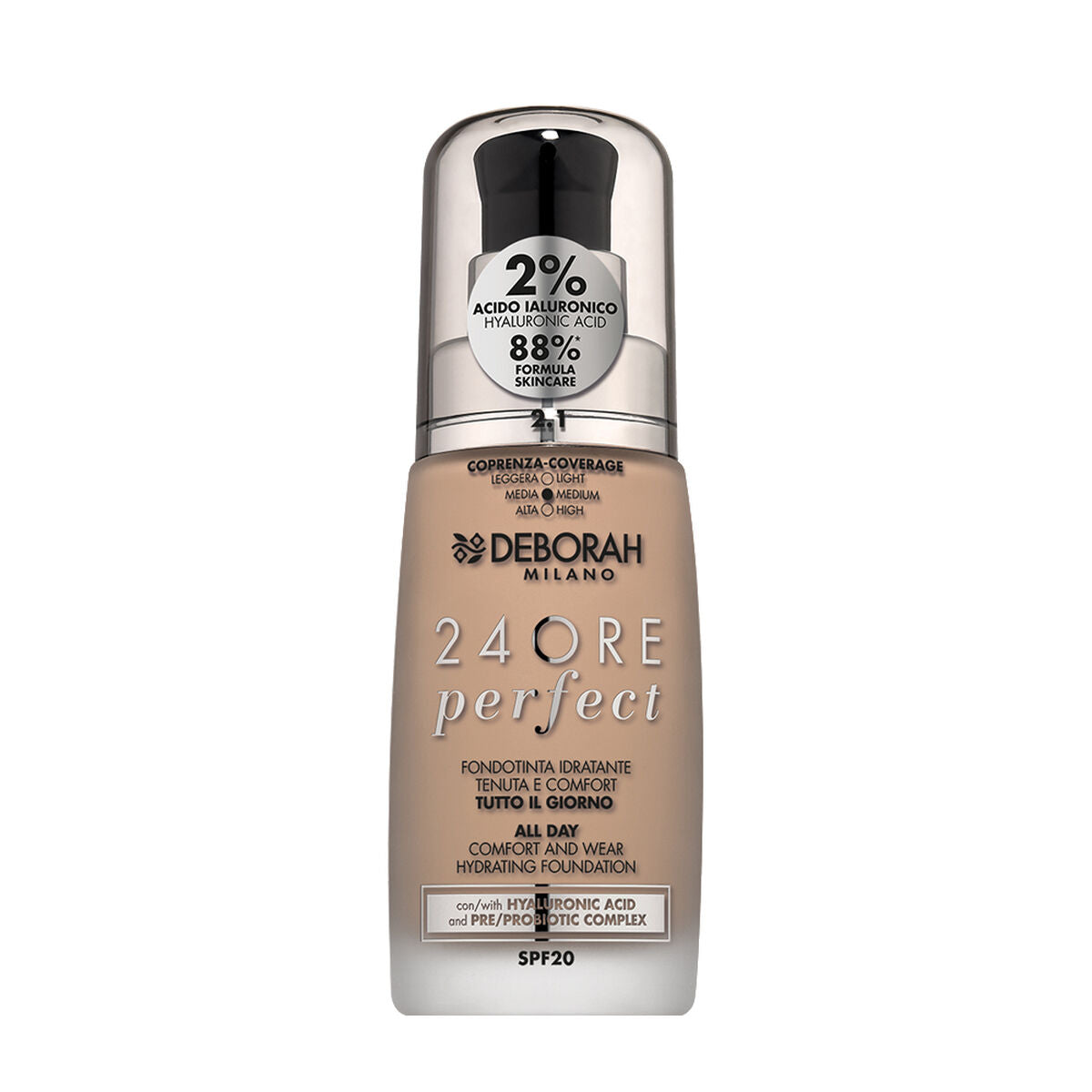 Crème Make-up Base Deborah 4ORE PERFECT Nº 2.1 -  Beauty, Make-up -  Deborah.