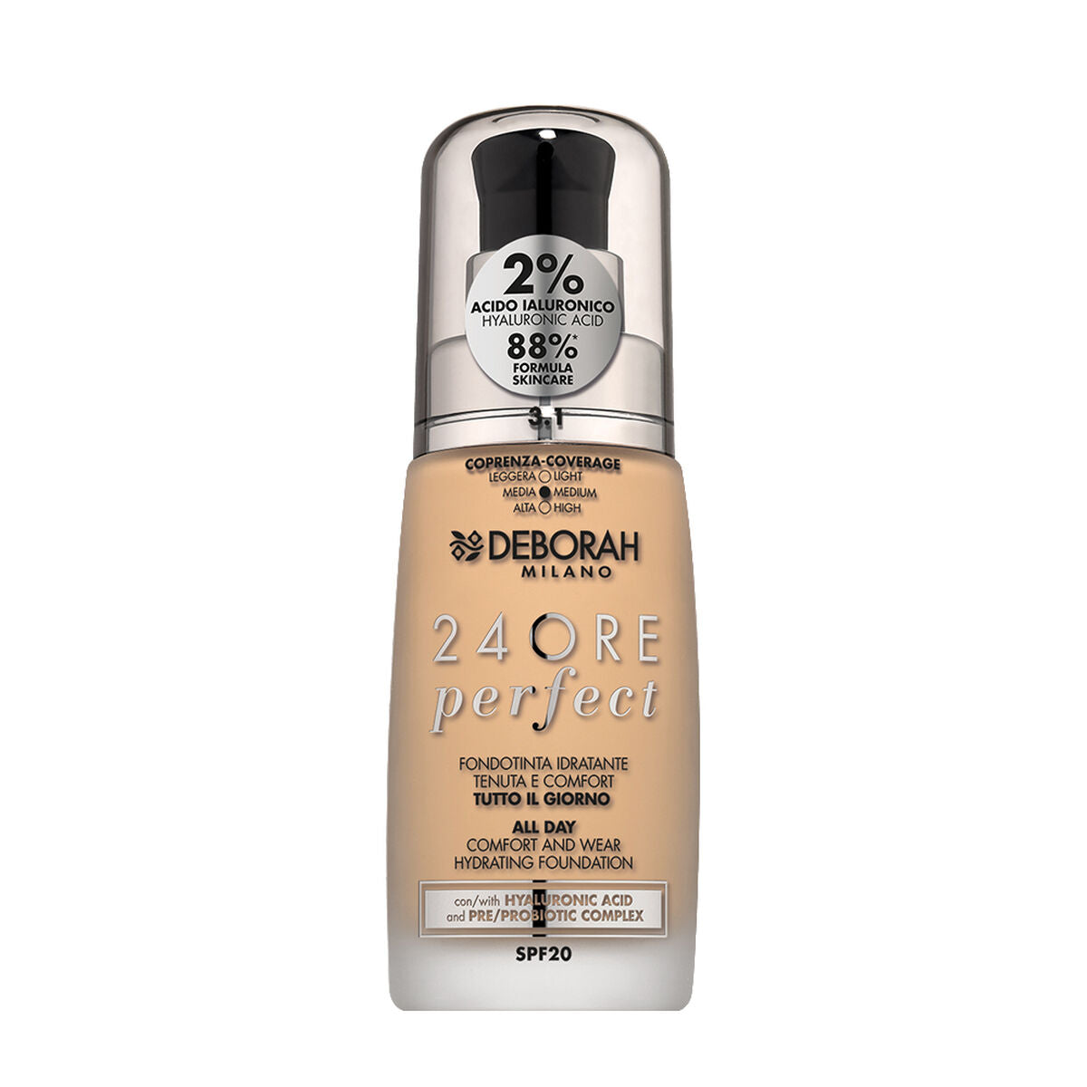 Crème Make-up Base Deborah 4ORE PERFECT Nº 3.1 -  Beauty, Make-up -  Deborah.