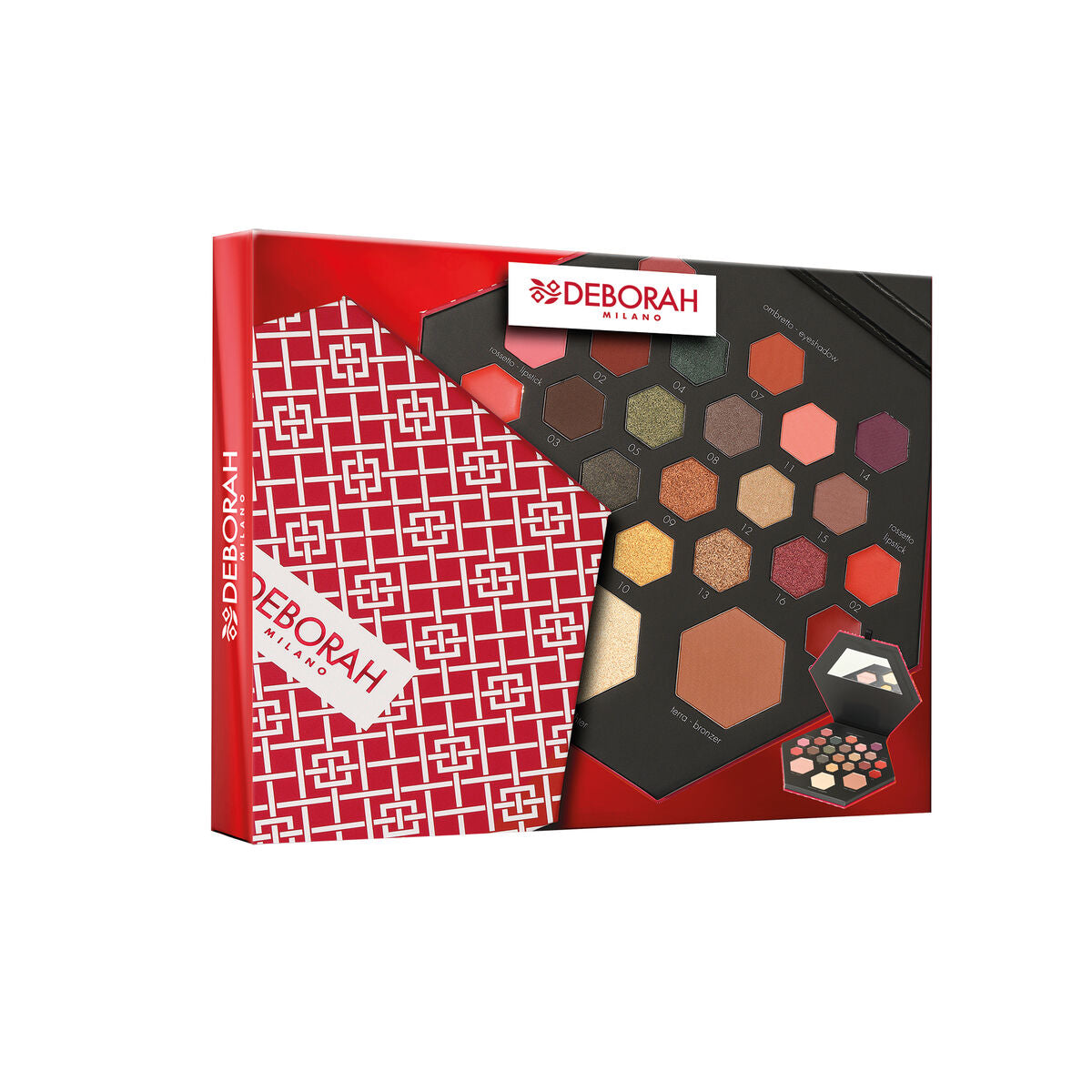 Eye Shadow Palette Deborah TROUSSES 24 SMALL WARM -  Beauty, Make-up -  Deborah.