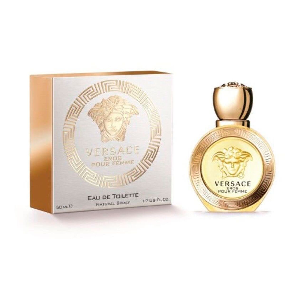 Women's Perfume Versace Eros Pour Femme EDT 50 ml (1 Unit) -  Beauty, Perfumes and fragrances -  Versace.