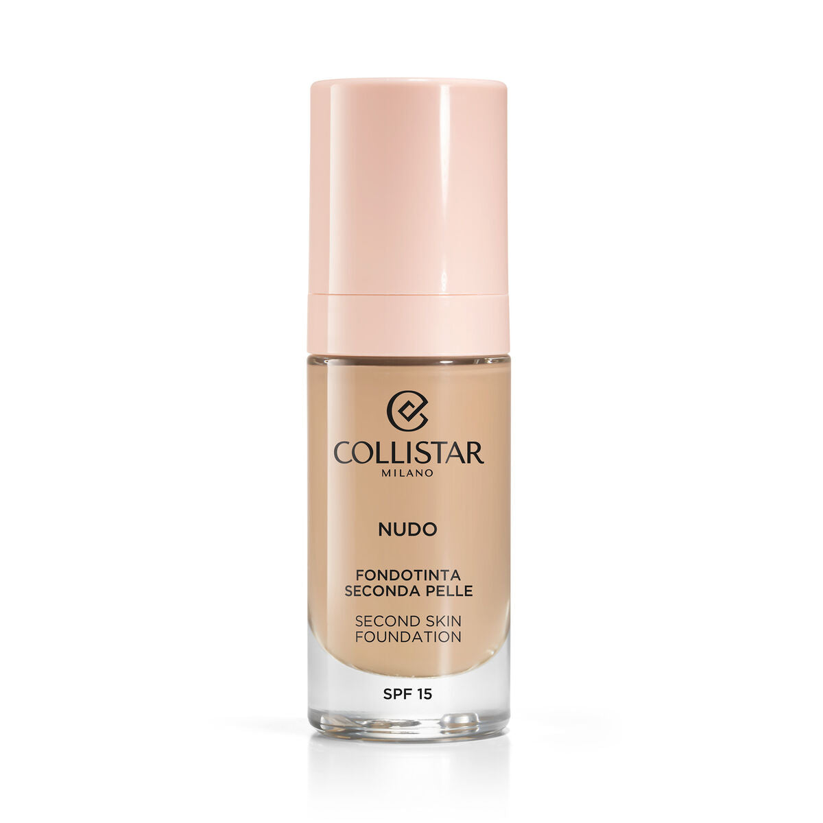 Fluid Foundation Make-up Collistar NUDO Nº 2R Beige rosato Spf 15 30 ml -  Beauty, Make-up -  Collistar.