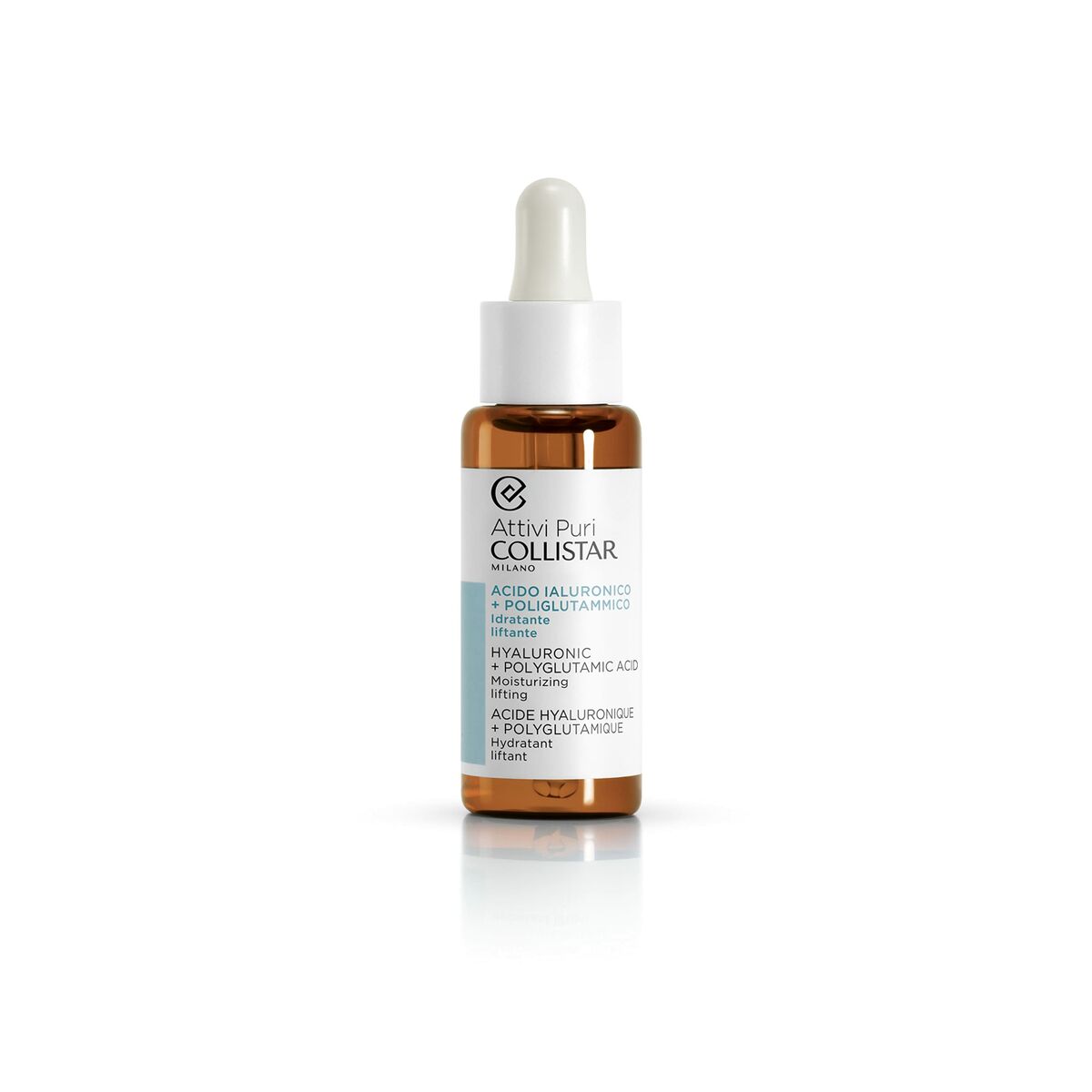 Facial Serum Collistar Attivi Puri Moisturizing Hyaluronic Acid Lifting Effect (30 ml) -  Beauty, Skin care -  Collistar.