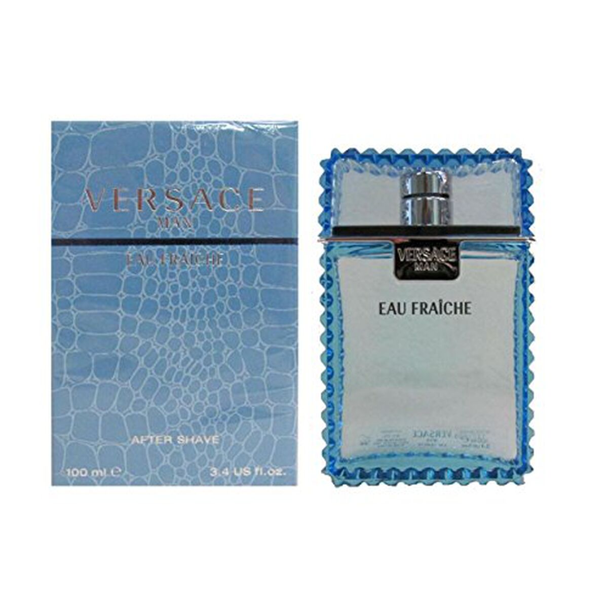 Aftershave Lotion Versace Man Eau Fraiche 100 ml -  Beauty, Shaving and hair removal -  Versace.