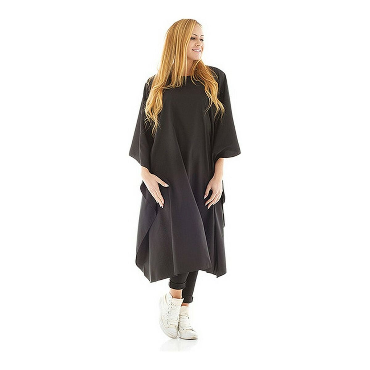 Hairdressing Cape Xanitalia Pro Capa con botones (130 x 150 cm) -  Beauty, Hair care -  Xanitalia.