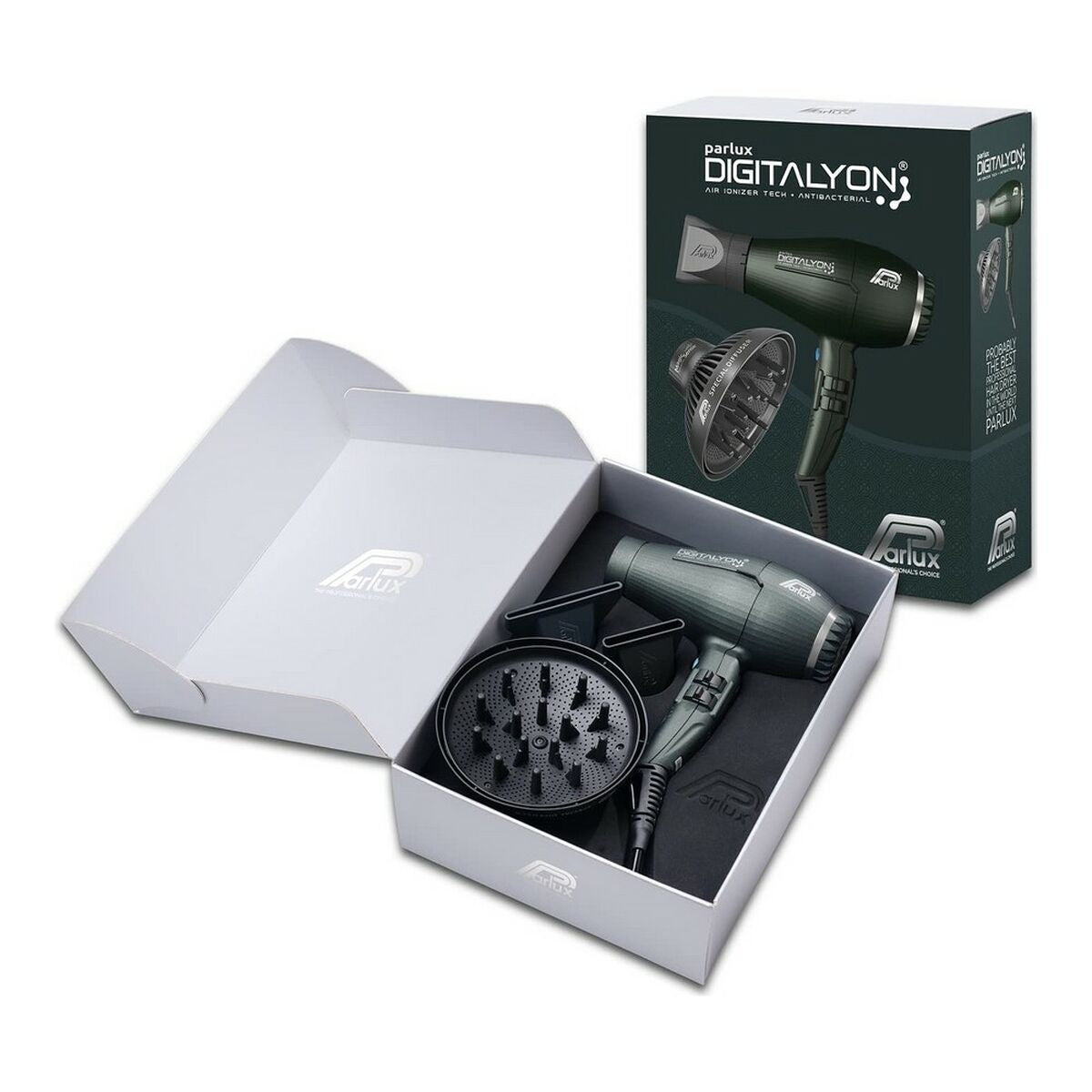 Hairdryer Parlux Digitalyon Anthracite Anthracite Ionic -  Beauty, Hair care -  Parlux.